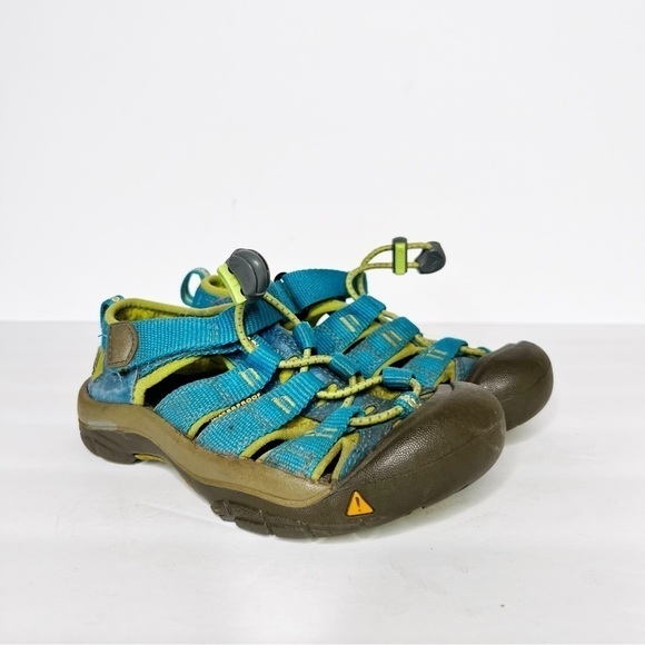 Keen Newport H2 Blue Green Sandals Size 13 Kids - Picture 1 of 5